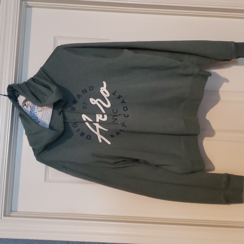 Aeropostale Hoodie green, 60% cotton, 40% polyester  sz Large